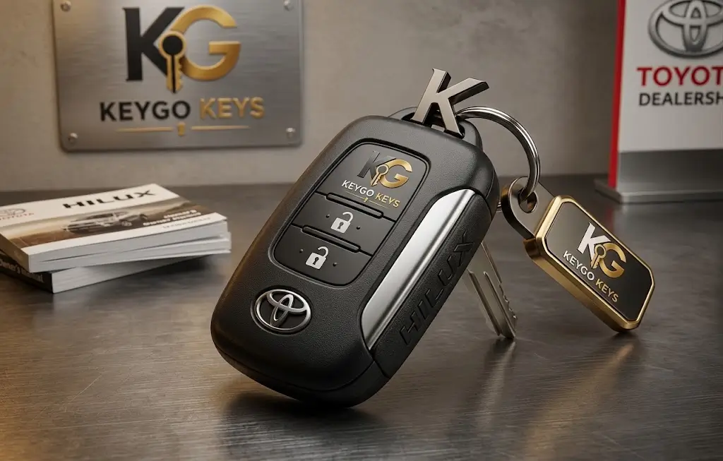 مفتاح تويوتا هايلوكس Toyota Hilux | ريموت وسمارت كي وبرمجة في السعودية